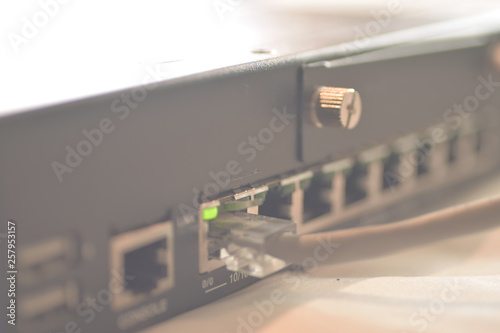 Computer network router