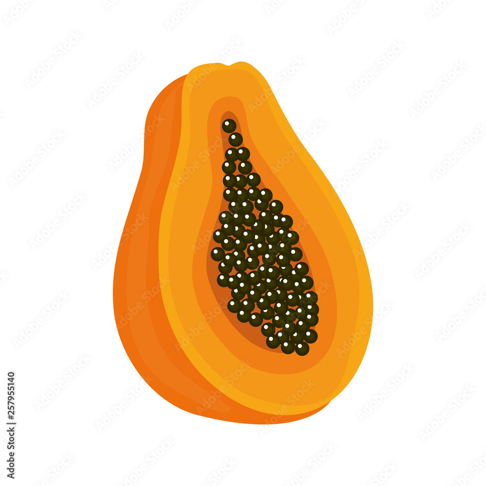 papayo fresh fruit icon papayo fresh fruit icon