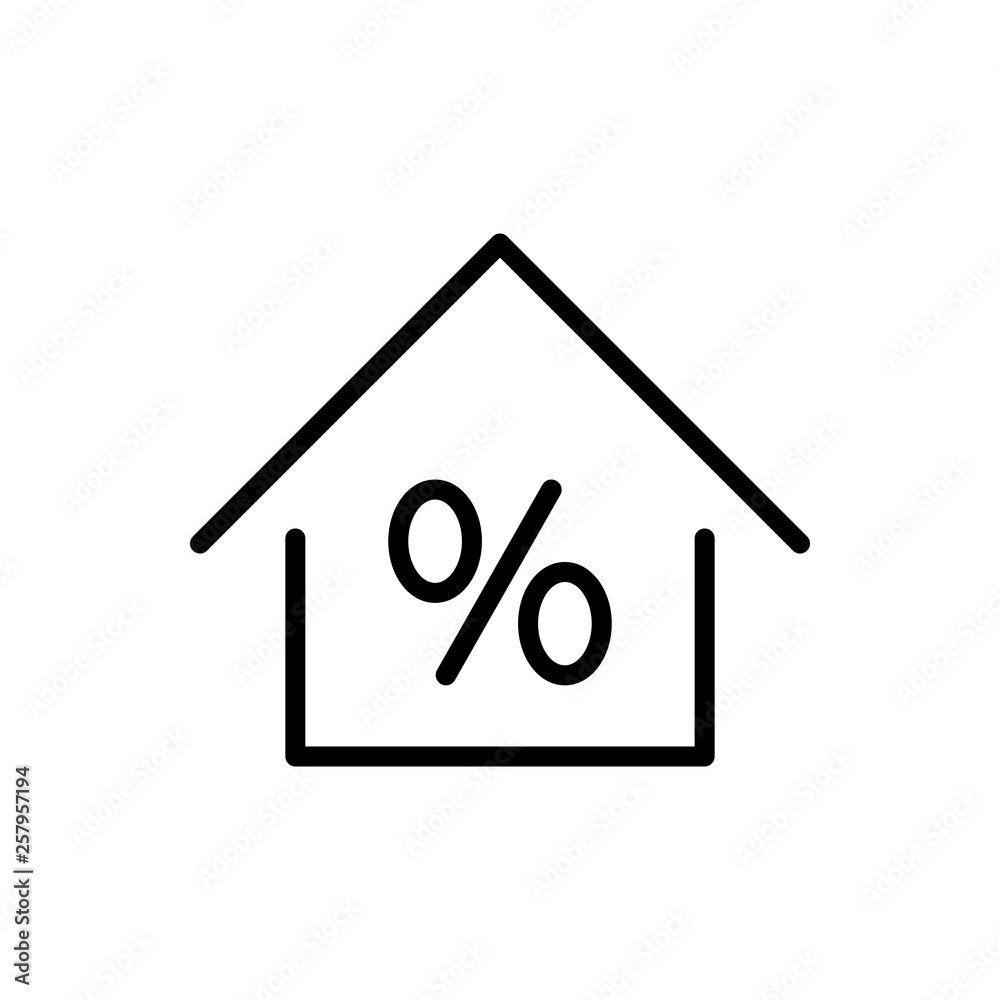 Home Loan Icon. Mortgage sign icon. Real estate symbol. Bank loans. Discount Home Loan Icon. Mortgage sign icon. Real estate symbol. Bank loans. Discount