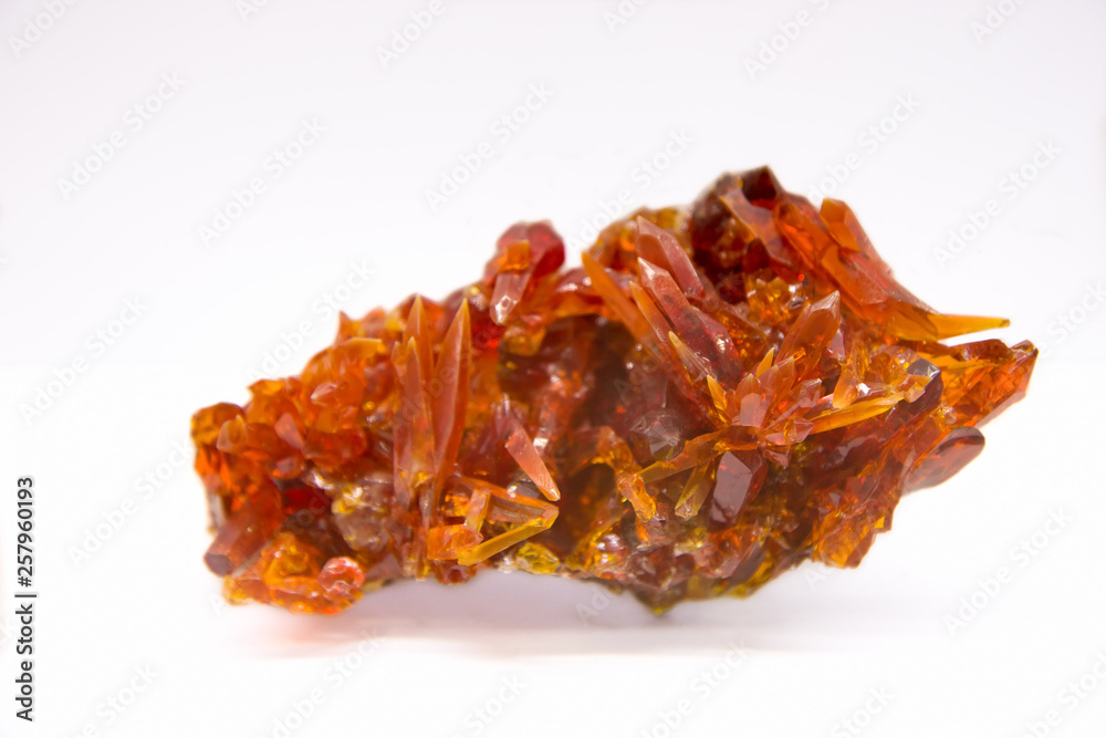 Zincite mineral smelting product from Oclusz, Poland Zincite mineral smelting product from Oclusz, Poland