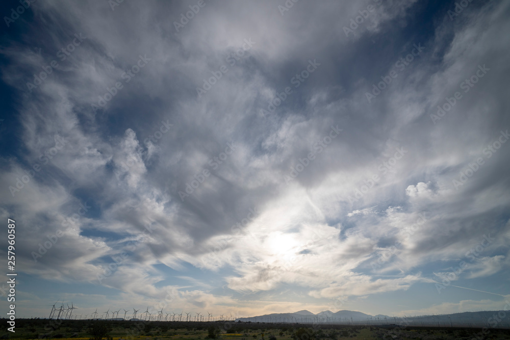 dramatic sky and clouds