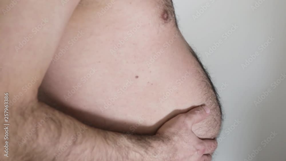 overweight man with big belly overweight man with big belly