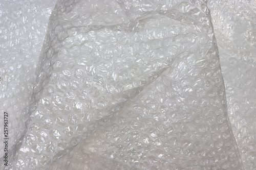 air cap bubble wrap background texture.