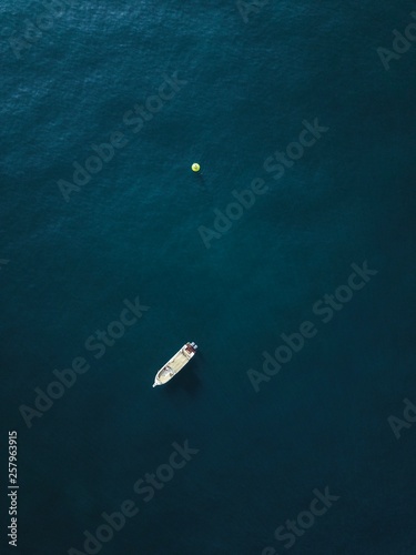 Dubai Drone Sea Above Boat Wallpaper Skyline