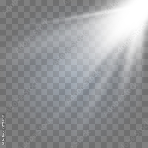 Sunlight lens flare