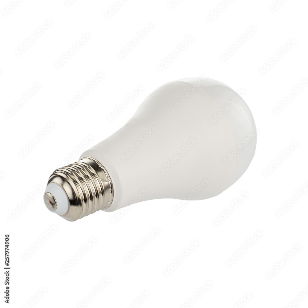 Glowing led light in white background. Glowing led light in white background.
