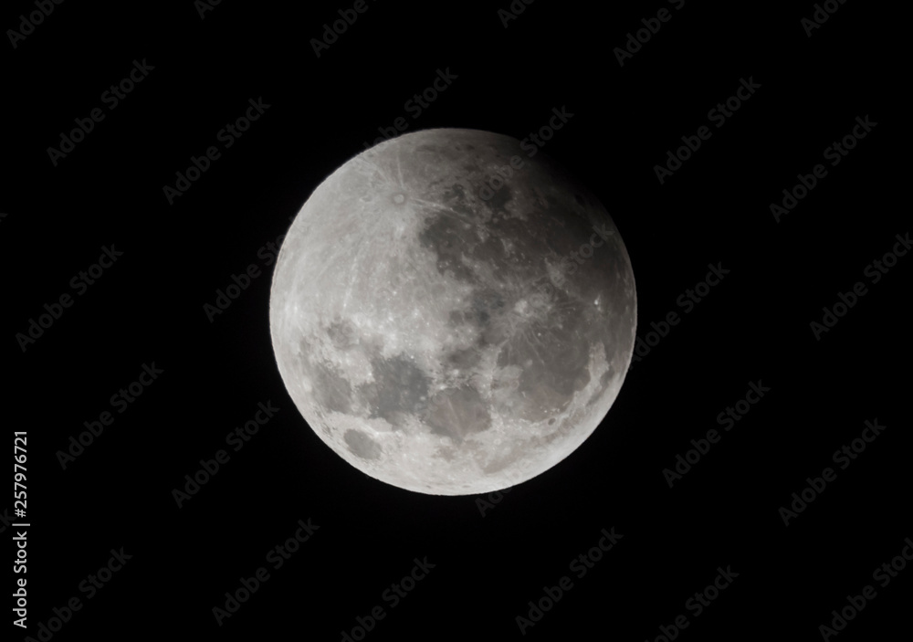 Blood moon, eclipse seen from, La Pampa,January 21, 2019 Argentina Blood moon, eclipse seen from, La Pampa,January 21, 2019 Argentina