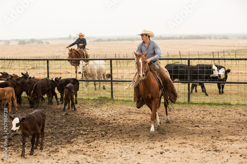 Cowboys on Horseback © Carrie
