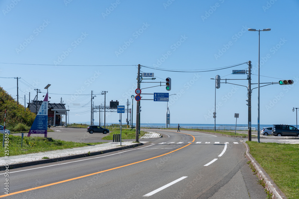 宗谷岬付近の風景