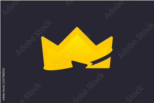 Crown Arrow Logo Inspirations Template