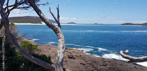 Fingal Bay From Barry Lookout NSW Australia