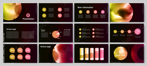 This template is the best as a business presentation, used in marketing and advertising, flyer and banner, the annual report