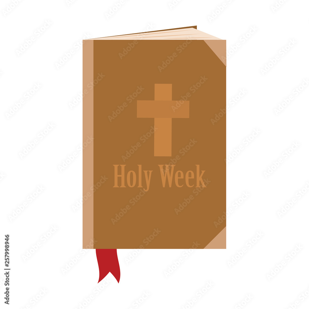Fototapeta premium Holy week background
