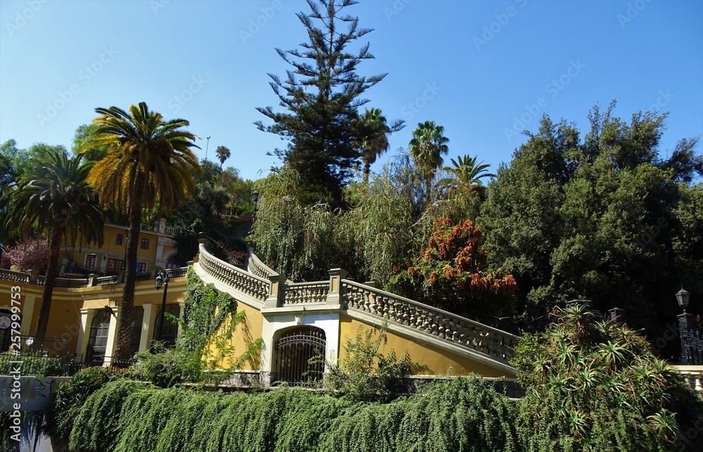 Cerro Santa Lucia, located in Santiago de Chile