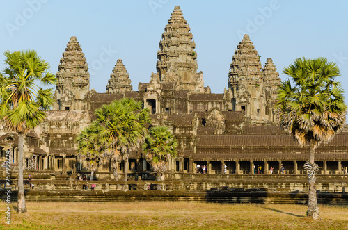 Angkor Wat is The One of World's Heritage at Siem Reap Province, Cambodia.