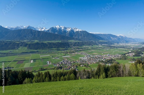 Lower Inn Valley, Kolsass, Weer, Kolsassberg, Tyrol, Austria, Europe photo