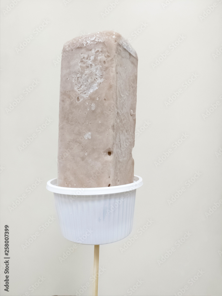 home made chocolate Ice cream stick home made chocolate Ice cream stick