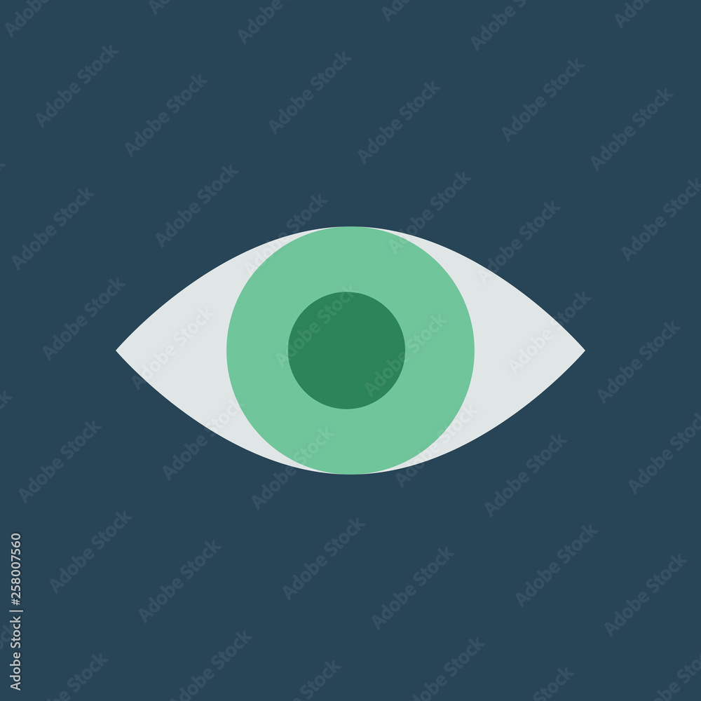 Silhouette icon eye Silhouette icon eye