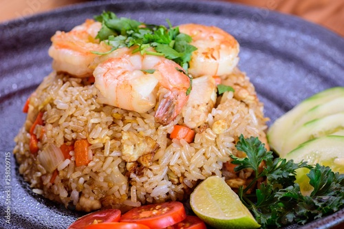 Shrimp fried rice
