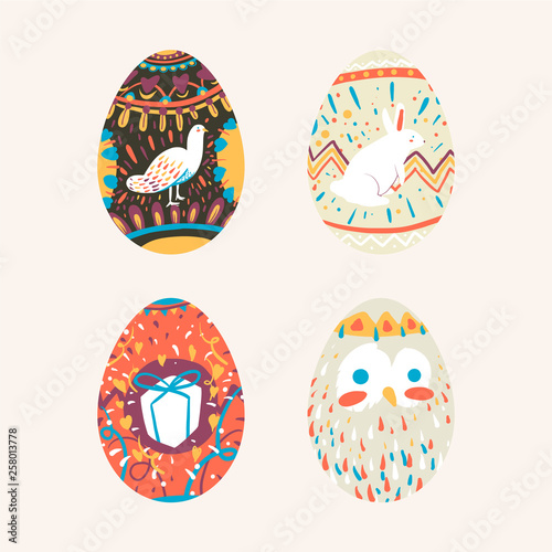 Easter egg designs collection