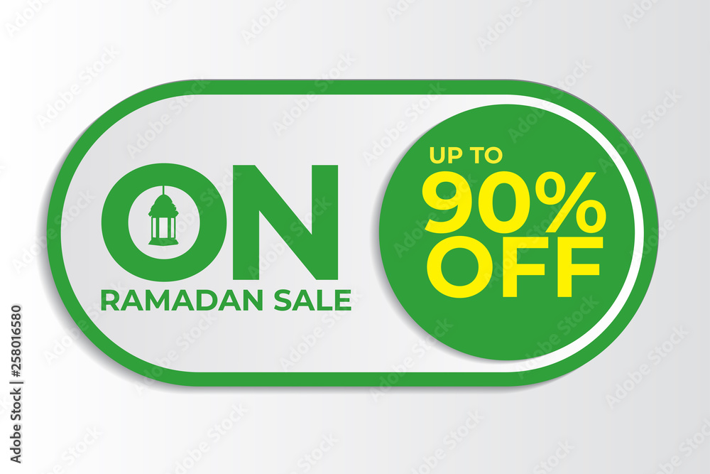 Ramadan Sale style Design Vector. Suitable for Greeting Card, Poster and Banner - Vector Ramadan Sale style Design Vector. Suitable for Greeting Card, Poster and Banner - Vector