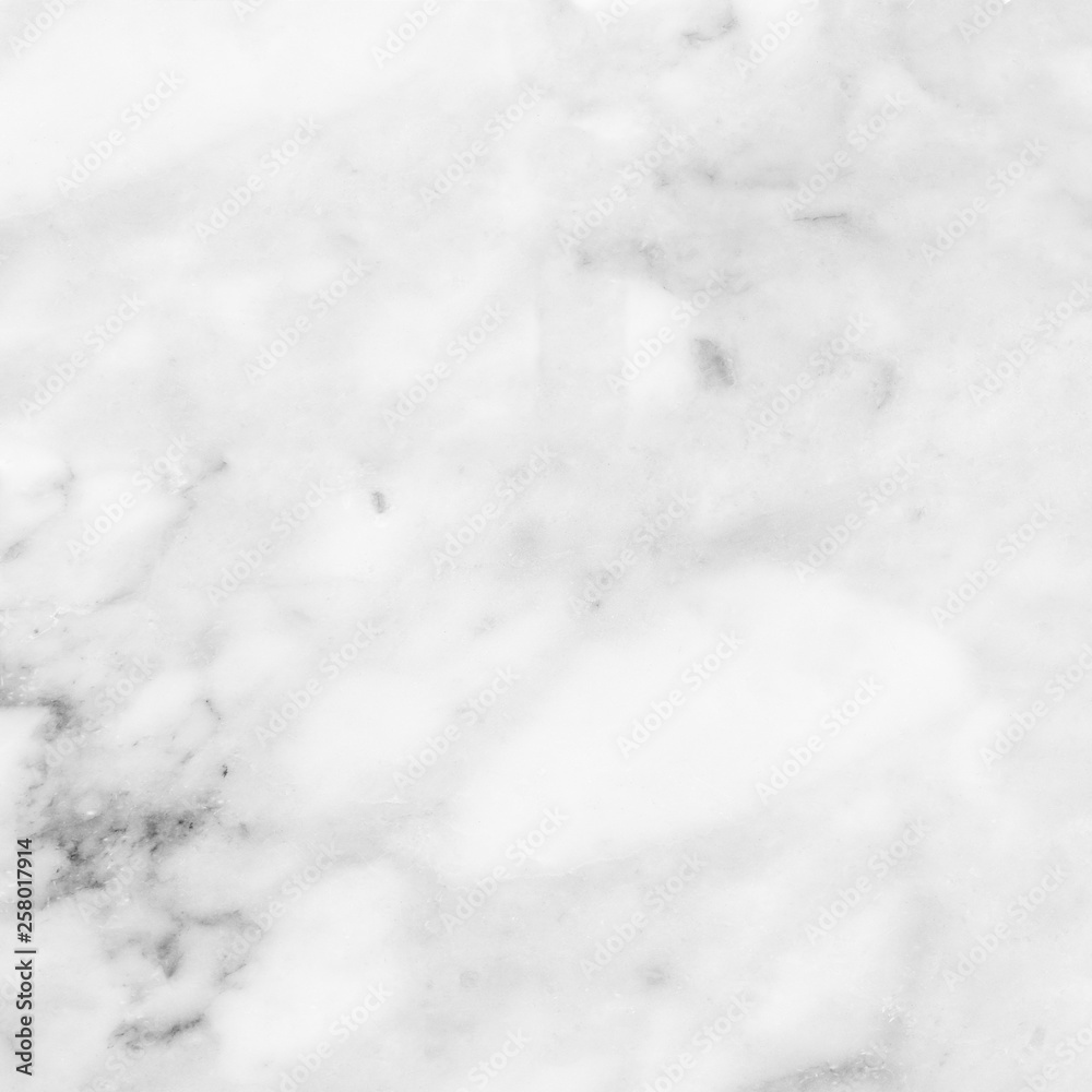 Fototapeta White marble texture background pattern with high resolution.