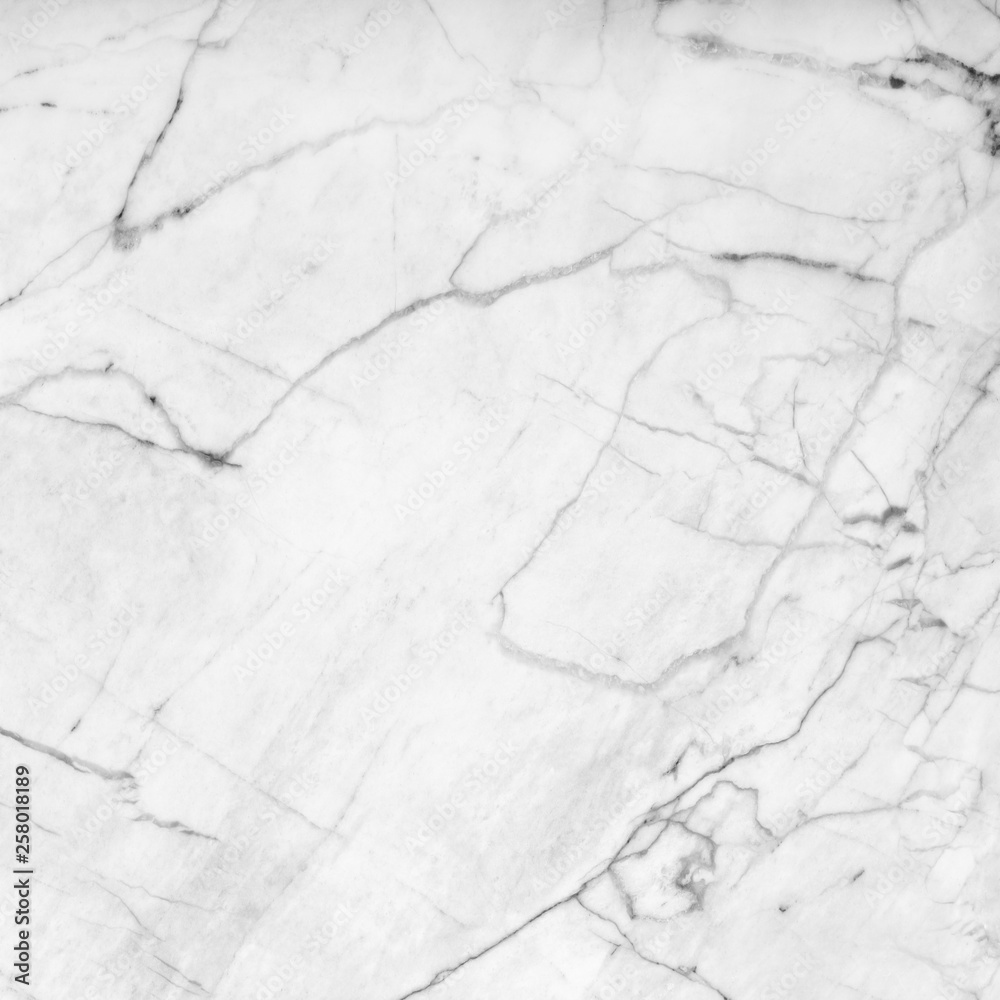 Fototapeta premium White marble texture background pattern with high resolution.