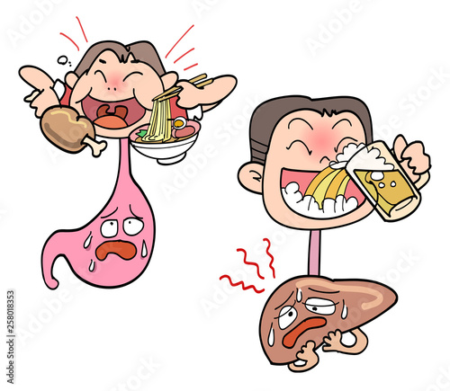 暴飲暴食