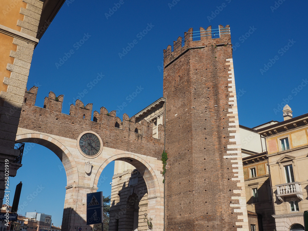 Portoni della Bra gate in Verona
