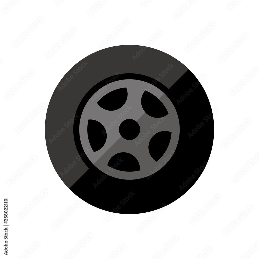 tire , car wheel icon 