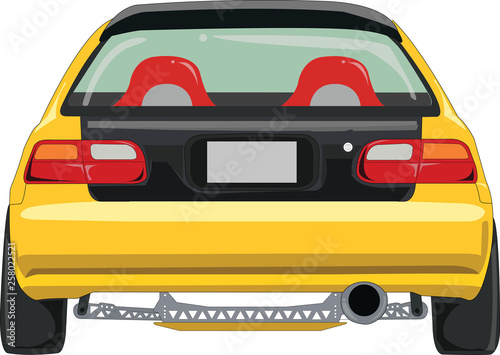 Civic EG (rear view)
