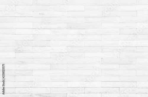 Gray and white brick wall texture background.