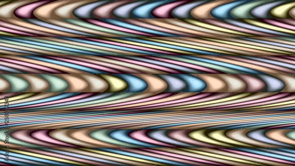 background of lines of different colors forming abstract waves