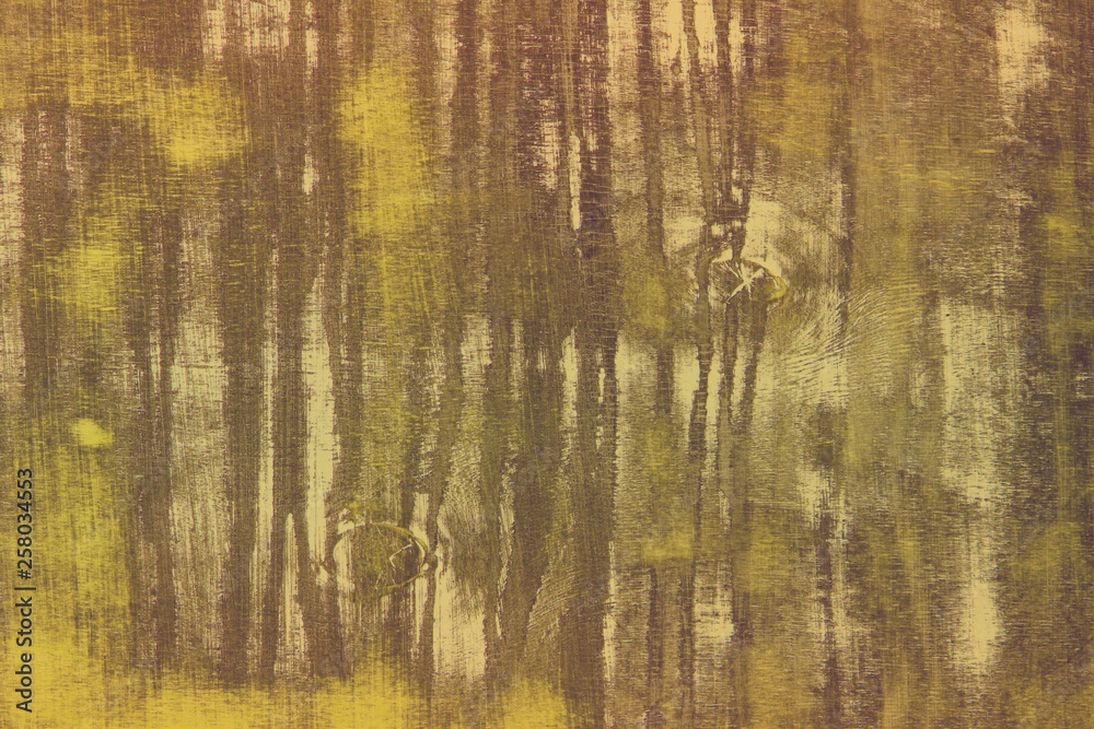 Obraz premium creative wooden material with different big scratches texture - fantastic abstract photo background