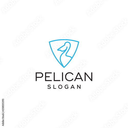 Free Download pelican shield logo - GFXLoad