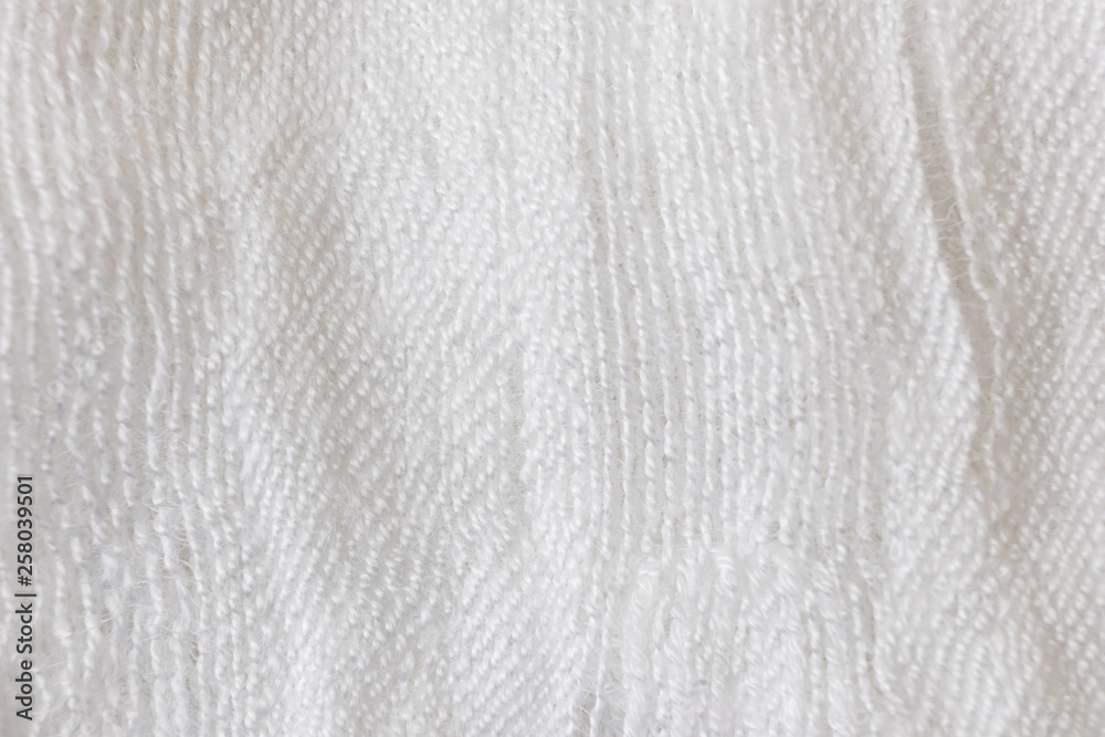 Obraz premium Fabric texture closeup. The image is suitable as a background for various tasks.