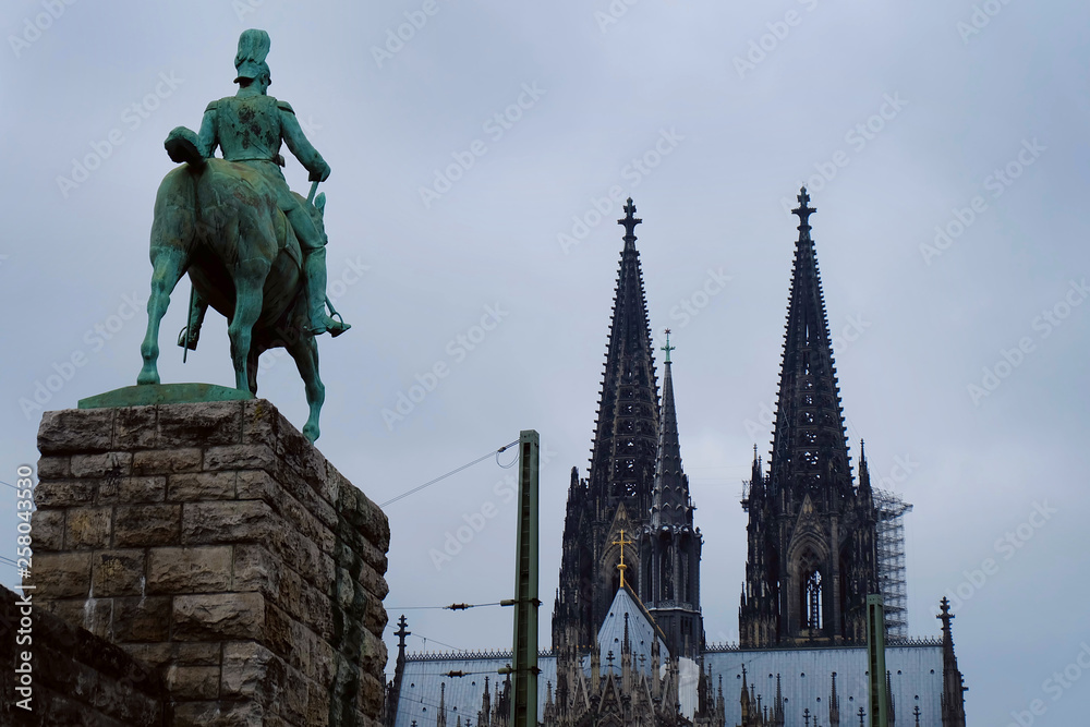 Fototapeta premium Cologne Cathedral, Cologne city, Germany