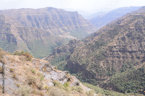 Landsacpe in Simien Mountain in Etiopian © JoseAntonio