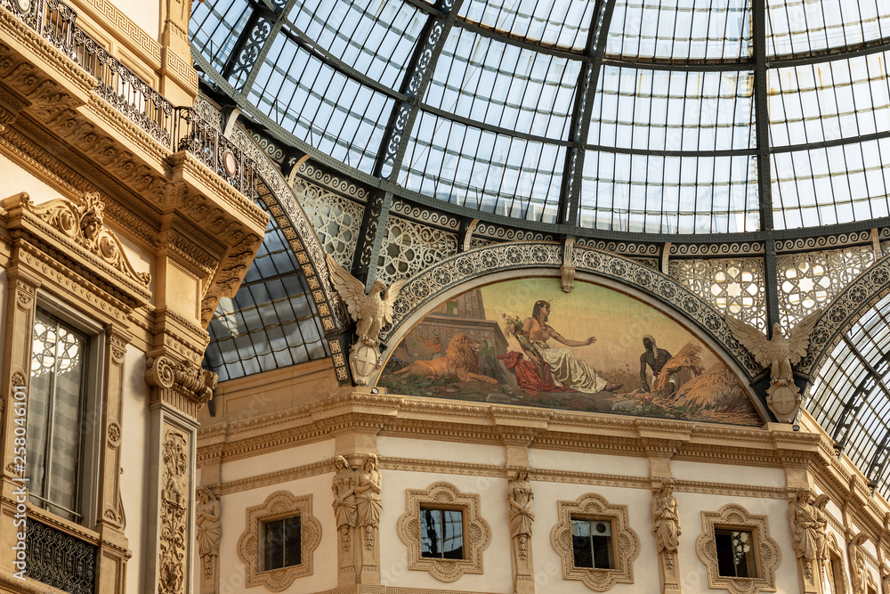 Galleria Vittorio Emanuele II - Milan Italy.