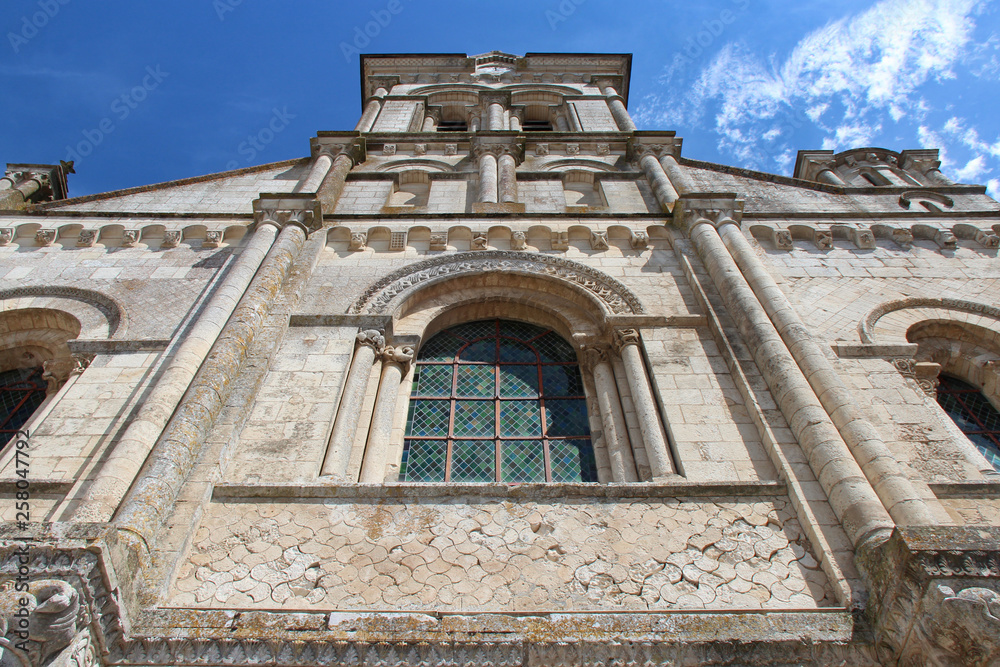 Abbey church - Saint-Vincent abbey - Nieul-sur-l'Autise (France)