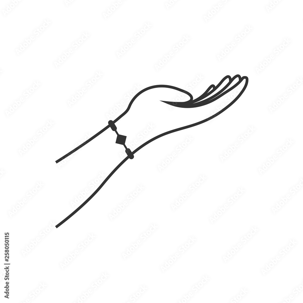 Bracelet graphic design template vector illustration Bracelet graphic design template vector illustration