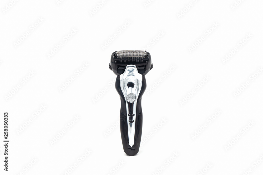 Electric shaver on white background. Electric shaver on white background.