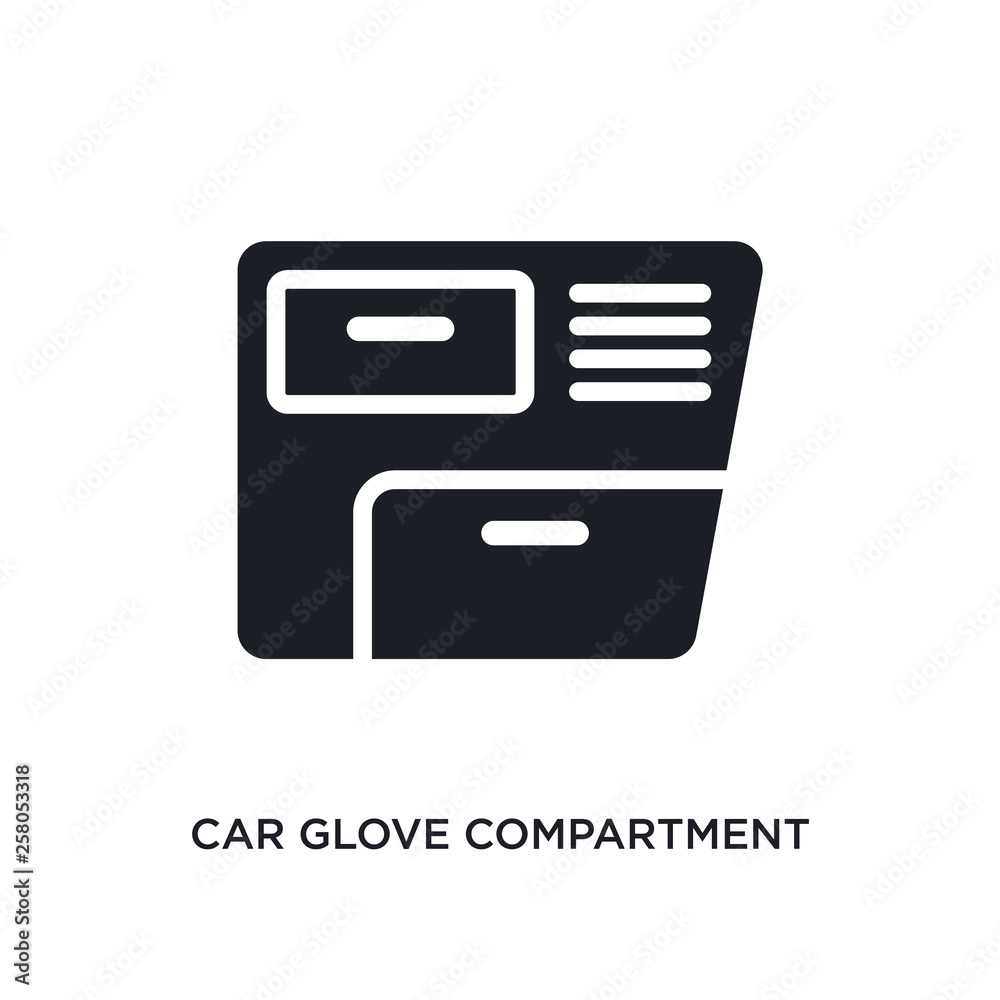 car glove compartment isolated icon. simple element illustration from car parts concept icons. car glove compartment editable logo sign symbol design on white background. can be use for web and car glove compartment isolated icon. simple element illustration from car parts concept icons. car glove compartment editable logo sign symbol design on white background. can be use for web and