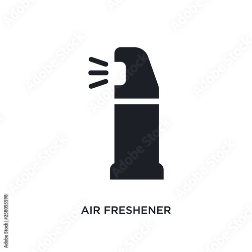 air freshener isolated icon. simple element illustration from cleaning concept icons. air freshener editable logo sign symbol design on white background. can be use for web and mobile