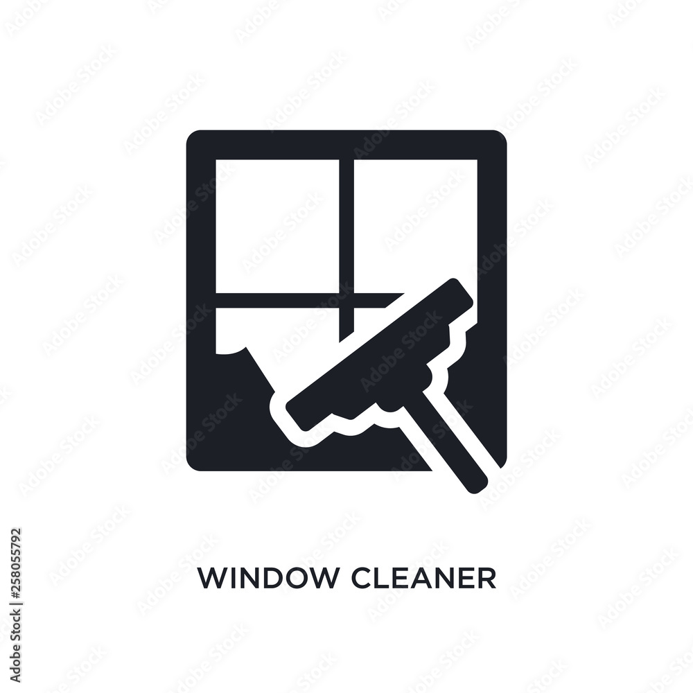 window cleaner isolated icon. simple element illustration from cleaning concept icons. window cleaner editable logo sign symbol design on white background. can be use for web and mobile window cleaner isolated icon. simple element illustration from cleaning concept icons. window cleaner editable logo sign symbol design on white background. can be use for web and mobile