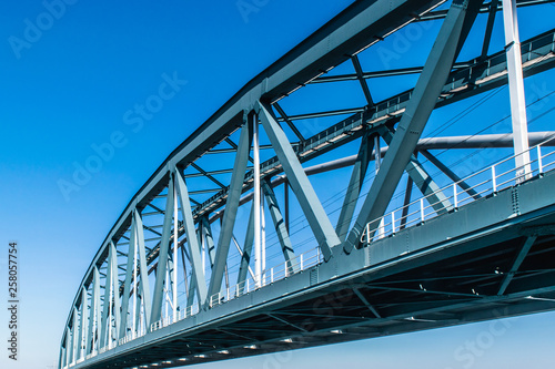 Fototapeta Naklejka Na Ścianę i Meble -  Bridge In Nijmegen The Netherlands