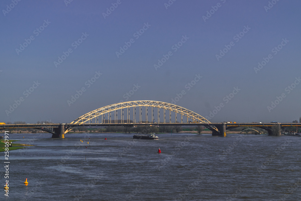 Naklejka premium Waalbridge in Nijmegen