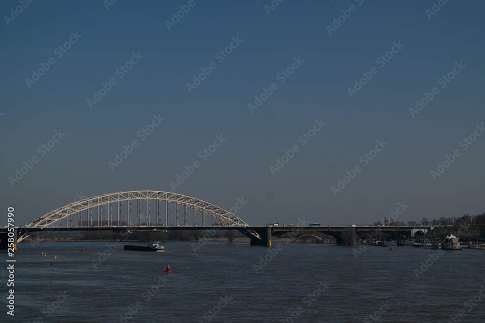 Waalbridge in Nijmegen Waalbridge in Nijmegen