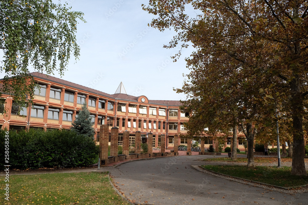 School in Malesnica residential area, Zagreb, Croatia