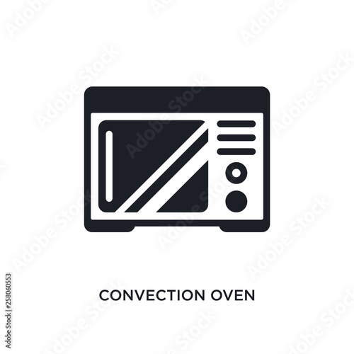 convection oven isolated icon. simple element illustration from electronic devices concept icons. convection oven editable logo sign symbol design on white background. can be use for web and mobile